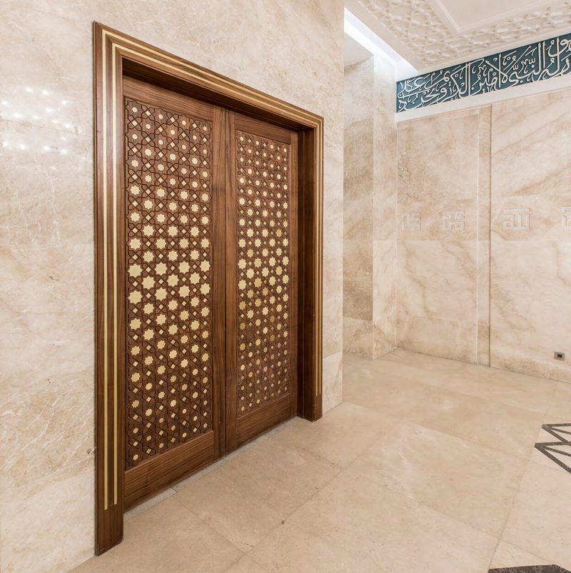 Wood mihrab, Iran Mall prayer halls