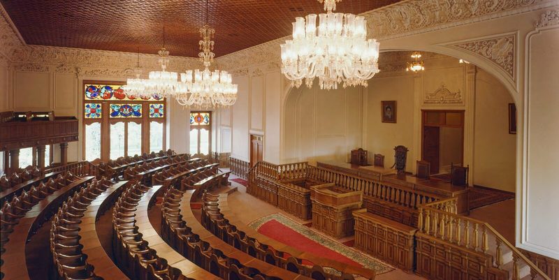 Parliamentary chairs & wood elements, old National Assembly