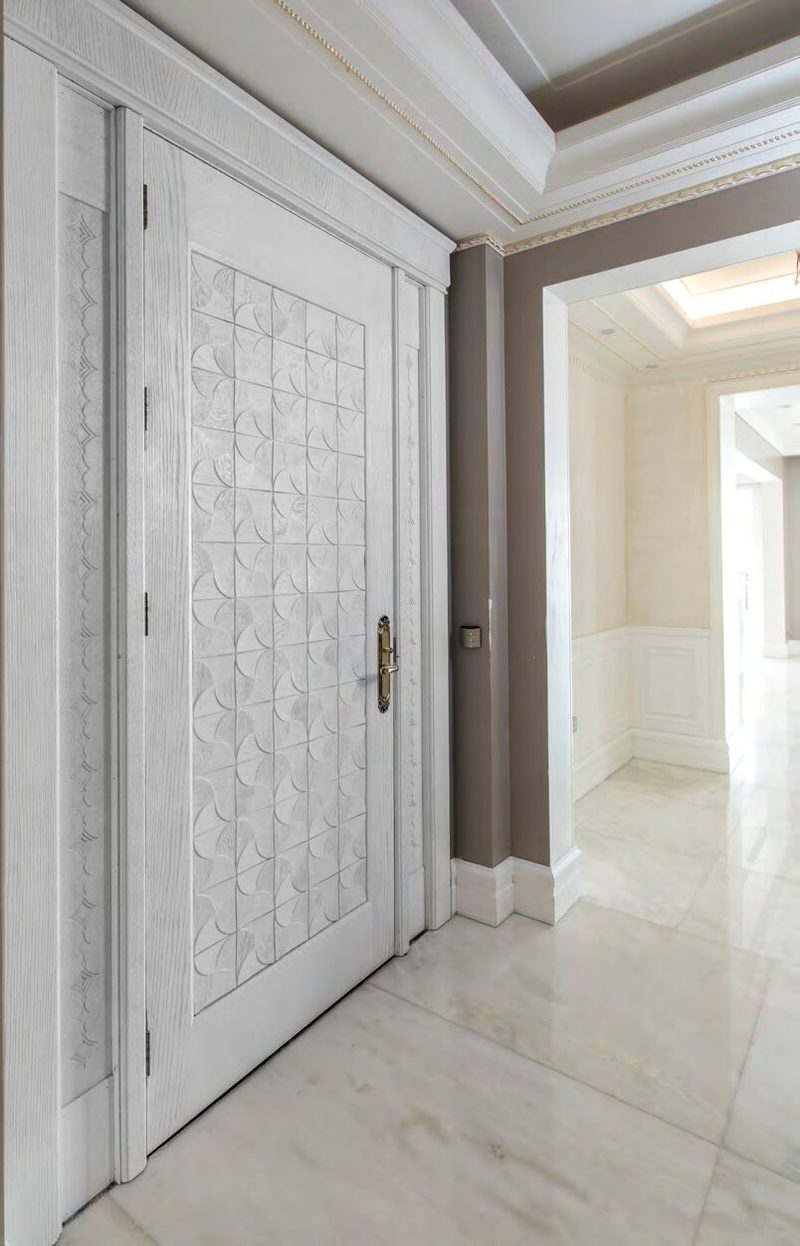Wood doors, Yasar residential building